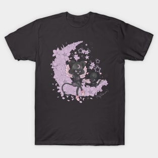 Black Cat Moon T-Shirt